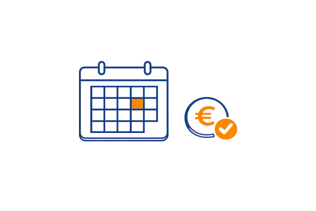 Termin wählen & Geld erhalten